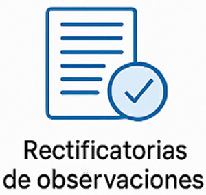 Gestión de Rectificatorias y Regularización de Observaciones SII (F-29)